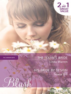 cover image of The Texan's Bride/His Bride by Design